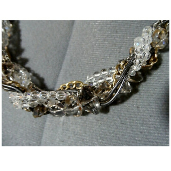 Ann Taylor LOFT Fancy Necklace Vintage chain look - Picture 5 of 8